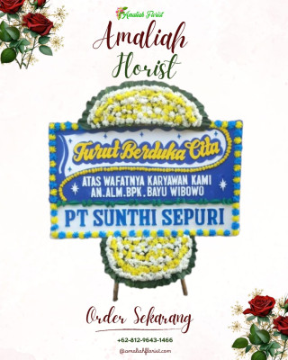 Papan Bunga Duka di Lebak Wangi