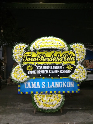 Papan Bunga Duka di Lebak Wangi